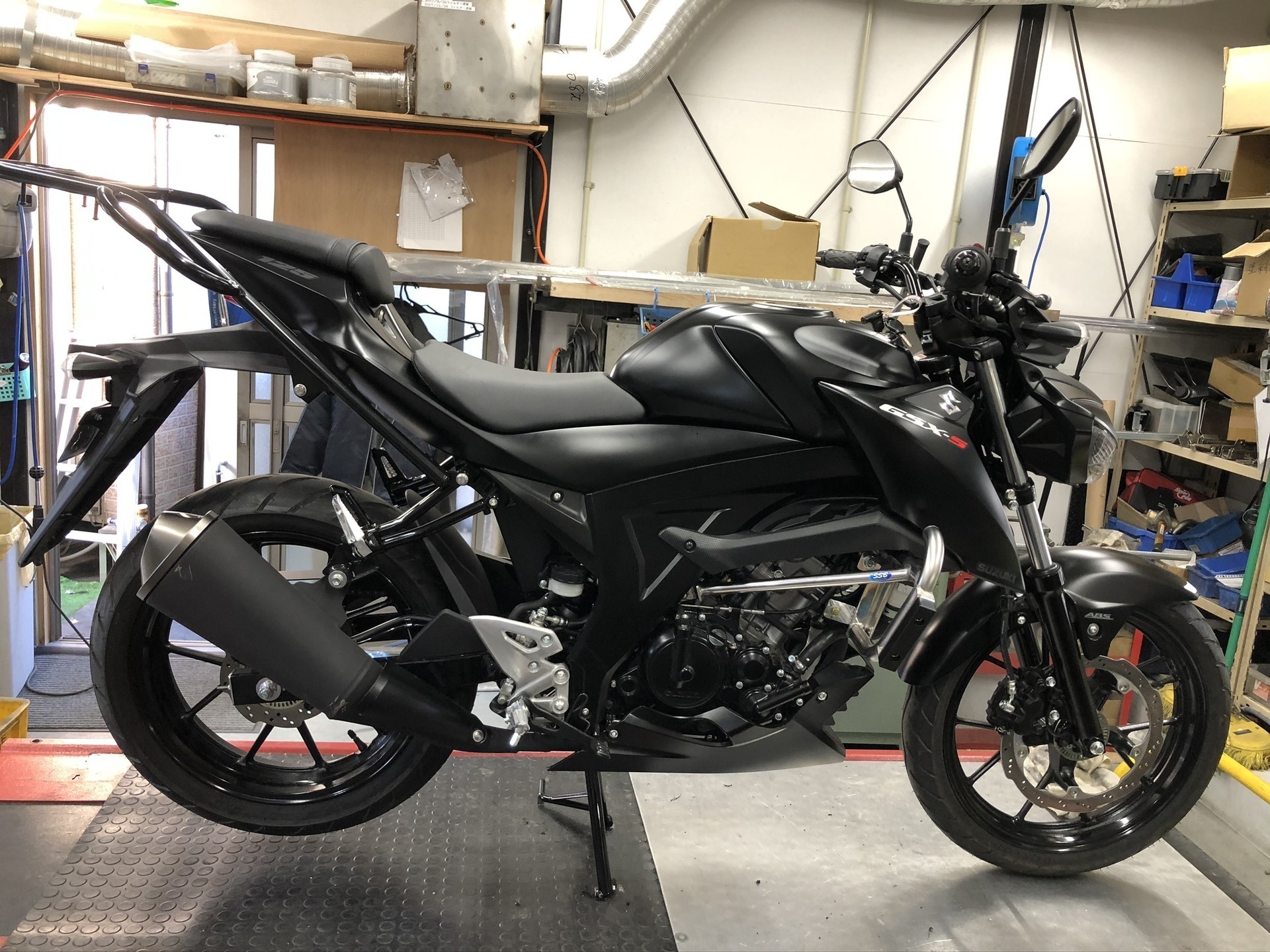 GSXS125用SSB: ぶん田のイニシャルB