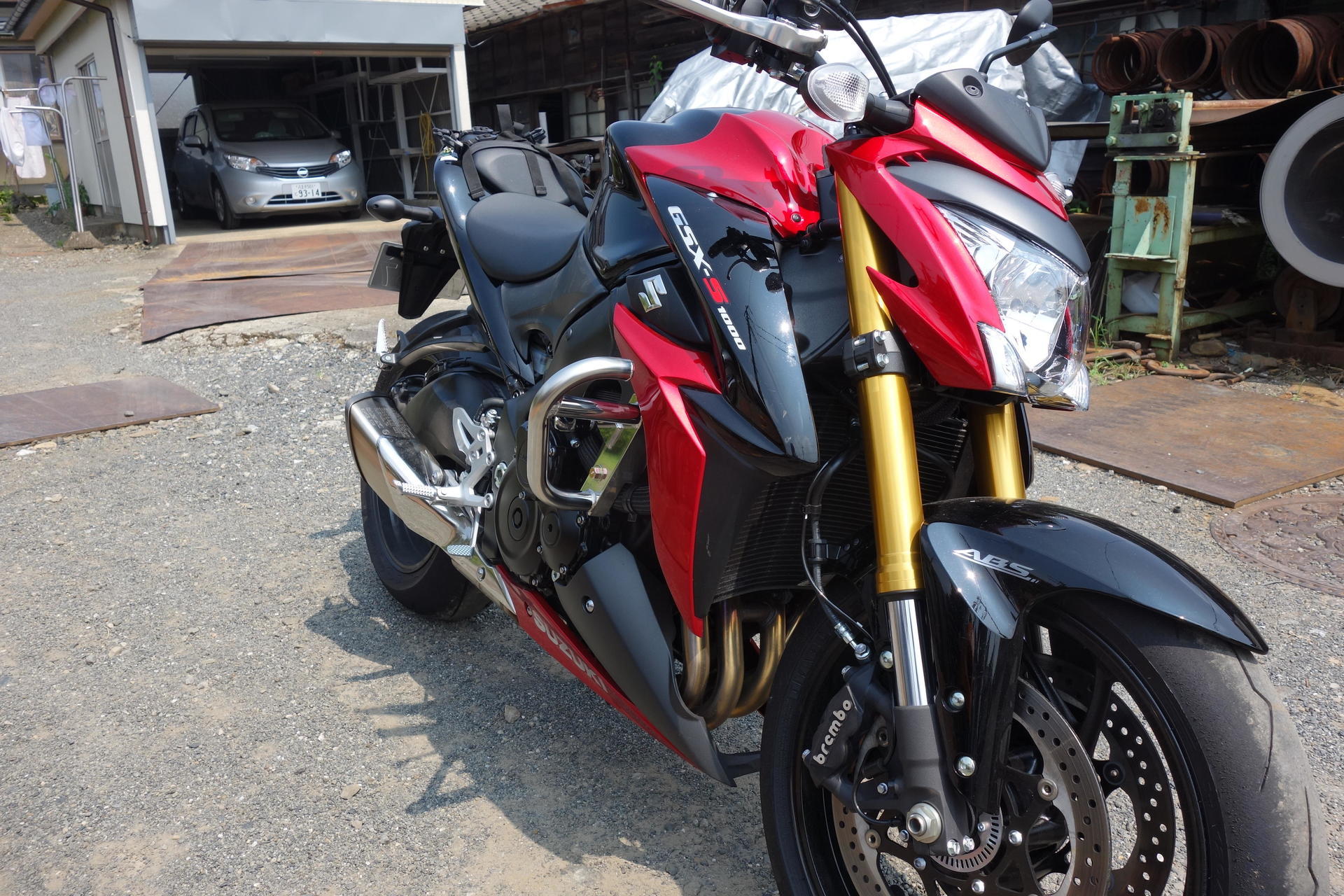 作田バンパー SSB GSX-S1000用 美品-